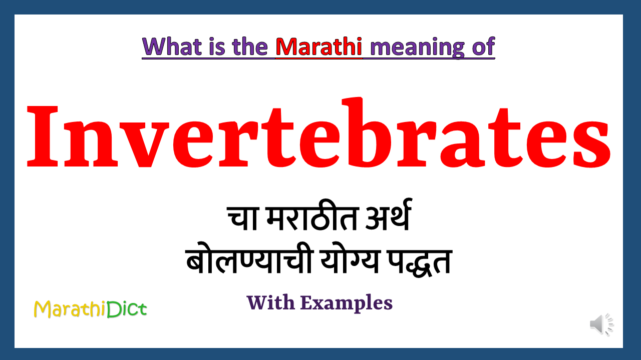Invertebrates-meaning-in-marathi