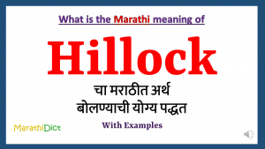 Hillock-menaing-in-marathi